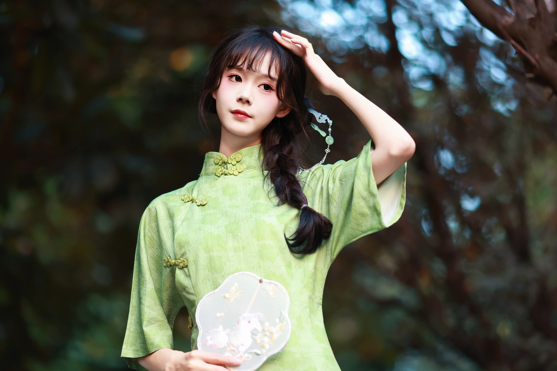 [YITUYU艺图语]2023.11.25 绿罗裙 莞宁 2